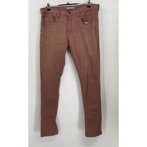 A-Frame Mens Skinny Jeans Dusty Rose Mauve Colored Denim Slim Fit Pants